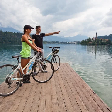 Bled - home to the most beautiful cycling routes