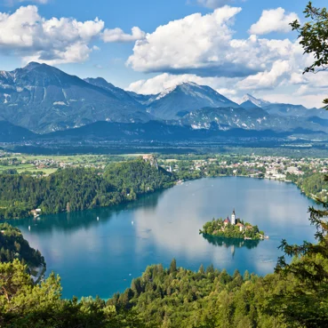 Bled on the map of the most beautiful places in the world