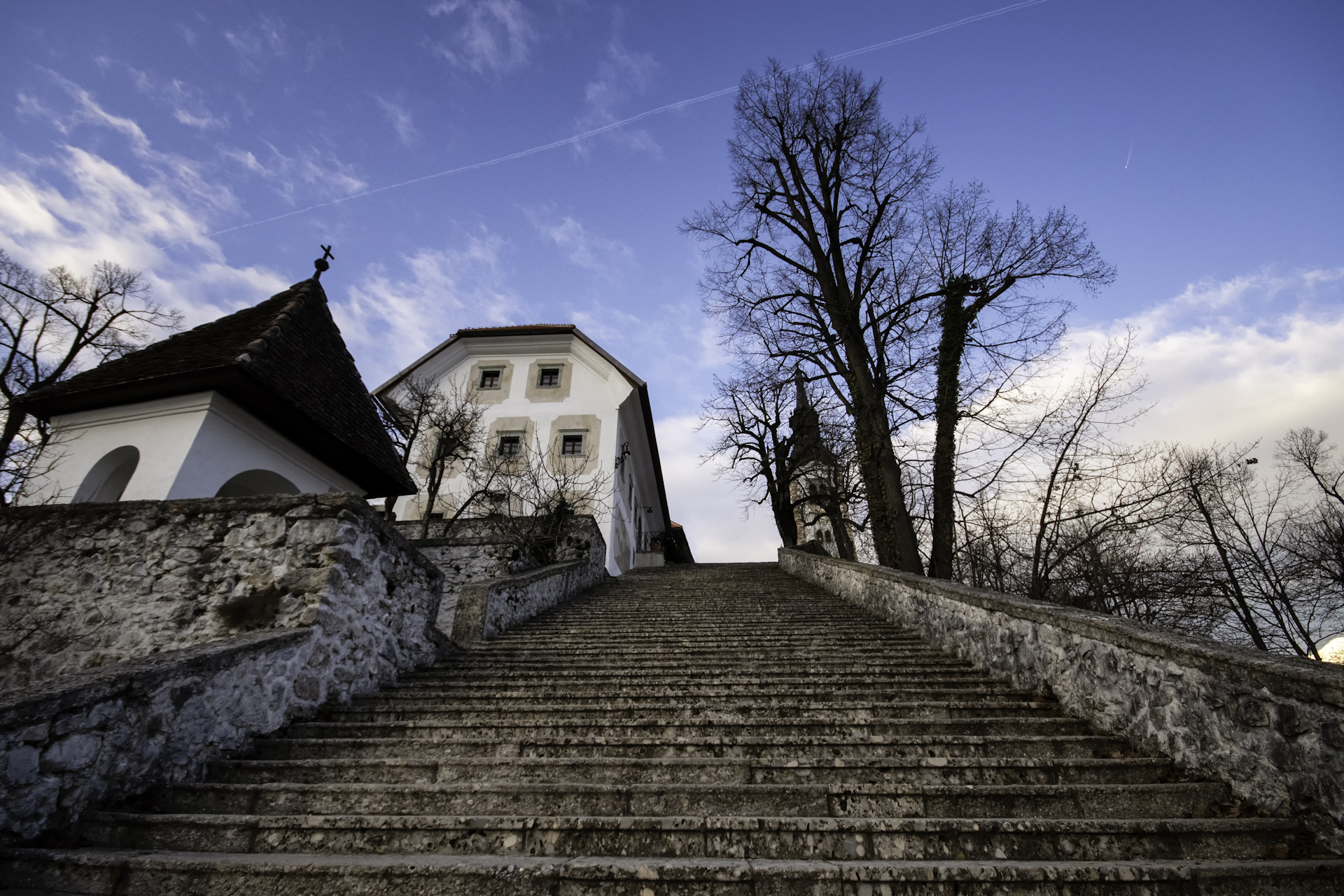 99 steps to the top of the island